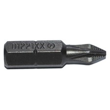 ZEPHYR D1221XXACR-B-5PK Insert Bit,Hex Shank,Single End,PK5 410Y96