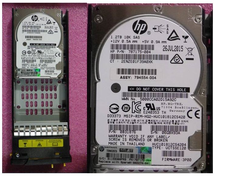 Hewlett Packard Enterprise 802274-001-RFB DRV 1.2TB HDD 6G SAS 10K SFF