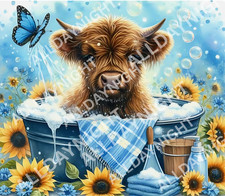 20oz Skinny Tumbler, t shirt or tote Sublimation print, Ready To Press