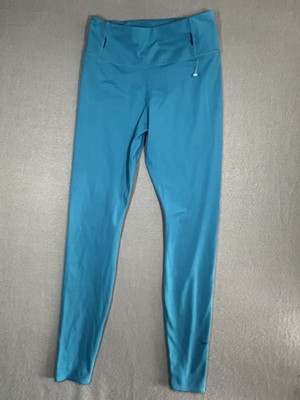 Nike Dri-FIT Women's Small S Blue Performance Athletic Workout Leggings Pants