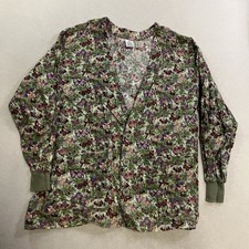 Vintage SCRUBS Butterfly Print Medical Unifor...