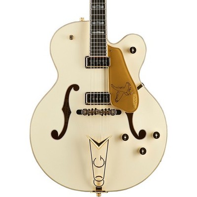 Gretsch G6136 1955 Golden Era Edition White Falcon Hollowbody Guitar Vntge White