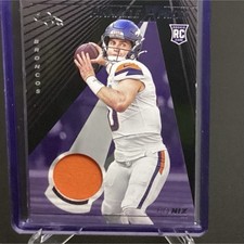Panini 2024 Encore Football Bo Nix Rookie Memorabilia #PEM-BNX 199/199 Broncos
