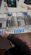 Complete collection of Jack Whites 2024-2025 18”x24” show posters!