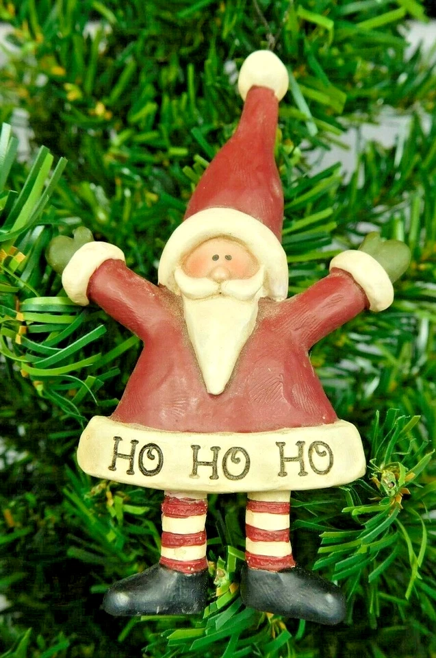 Juego de 3 mini Papá Noel diferentes con dichos en ellos - Cubo Flor Nuevo #50449 Foto 3 de 4