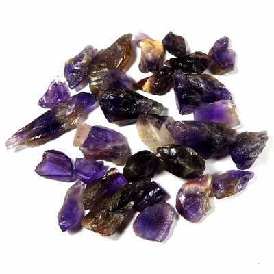 101.20CtsNatural Star Deep Purple Amethyst Fancy Rough Lot Loose Gemstone
