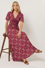 LTS Tall Women's Floral Twist Front Maxi Dress
