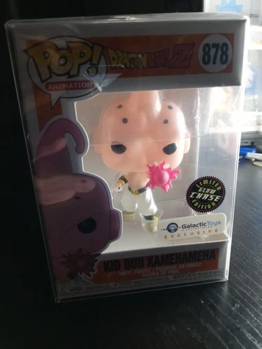 Funko Pop! Animation Kid Buu Kamehameha #878 Glow Chase Galactic Toys Exclusive