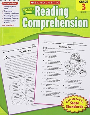 Scholastic Success with Reading Comprehension, Grade 3 By Schola