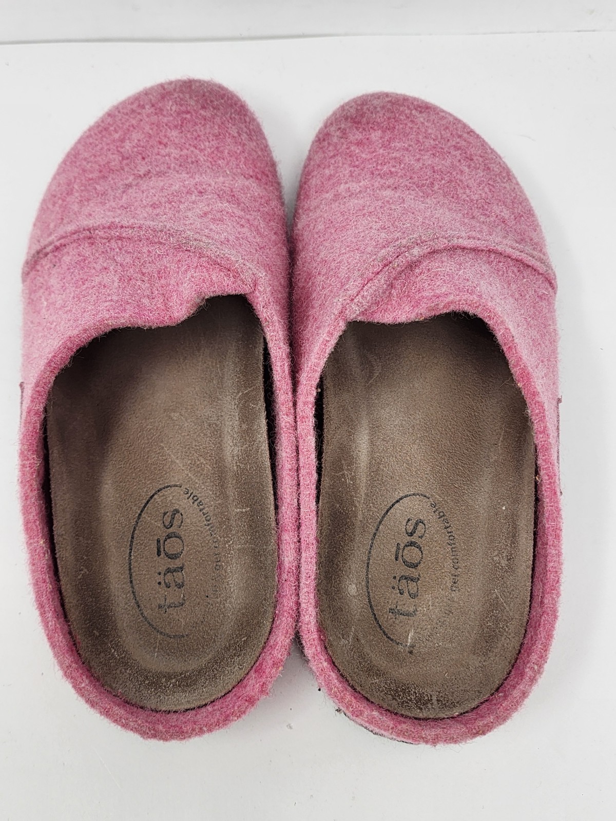 SAOLA Ciabatta Taos donna EU 39 US 8 8 5 wooled classica rosa zoccoli suola morbida