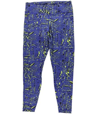 Reebok Workout Ready AOP Athletic Pants Blue 2X/18-20W