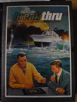Breakthru Strategy Board Game 3M Company Vintage 1965 - COMPLETE Set