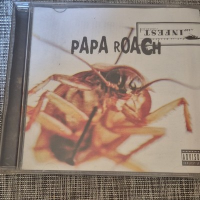 Papa Roach Infest CD 2000 Rock Album DreamWorks Records Parental Advisory