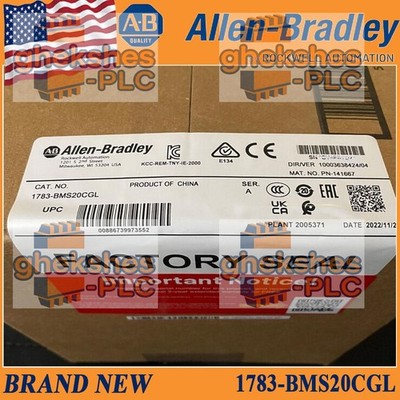 NEW NEW PLC 1783-BMS20CGL Stratix Ethernet Switch 1783 BMS20CGL