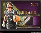 2024-25 Select Draft Purple Prizms Stephon Castle RC ROOKIE PATCH SPURS 15/99