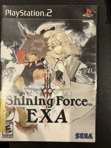 SEGA Shining Force EXA Sony PlayStation 2 NTSC-U/C Role Playing Manual Included
