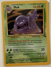 Muk 13/62 Unlimited Holo Pokemon Unlimited Holo LP Fossil on eBay