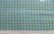 Patchworkstoff Dekostoff Teresa Kogut "Nature Walk" Basisstoff kariert 35x140 cm