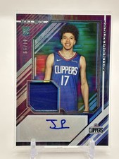 2021 Panini Recon Jason Preston #TPS-JSP True Potential Red /99 RC Auto