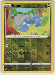 Bagon 107/203 Common Evolving Skies Reverse Holo