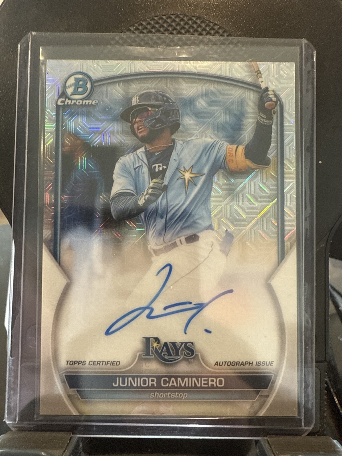 2023 Bowman - Chrome Prospect Mega Box Autographs Junior Caminero #BMA-JC 