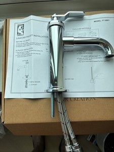 Water Creation Chrome Lavatory Faucet 1-Handle Model F7-0001