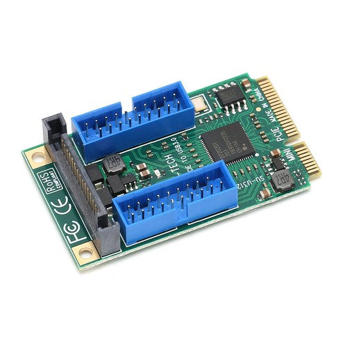 Mini Pcie To Usb3.0 Front Expansion Card For Xp/2003/Vista Win7/Wi SPC - Afbeelding 9 van 12