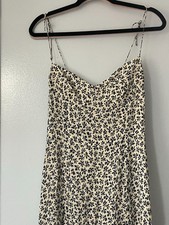 Reformation Juliette Midi Dress In Bombay - Size 8 - 