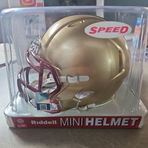 Doug Flutie Signed Boston College Mini Helmet Jersey Number 22 Beckett - Picture 3 of 3