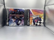 Rollcage 1 & 2 (Sony PlayStation 1) PS1 Complete CIB Tested Clean