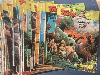 Lehning: 40 x TIBOR Comic Bulk Volumes [8253]