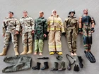 Vintage 1996 Hasbro GI Joe Pawtucket - 21 Century - Lenard  12" Lot Of 6 Figure