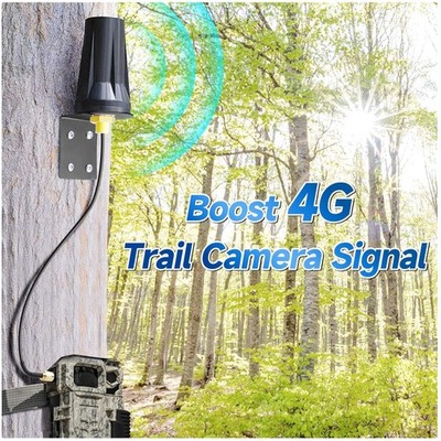 Omni-directional 4G LTE Antenna with SMA Male Connector