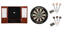 Bristle Dartboard  Steel Tip Cabinet  Fat Cat Steel Tip Darts Sets
