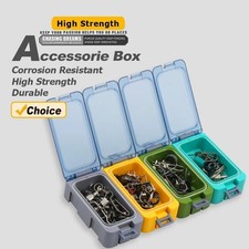 5pcs Mini Fishing Accessories Storage Box Portable Hooks Container Compartment