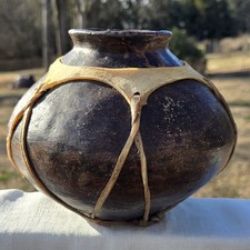 Vtg Pottery Vessel Native American Tarahumara...