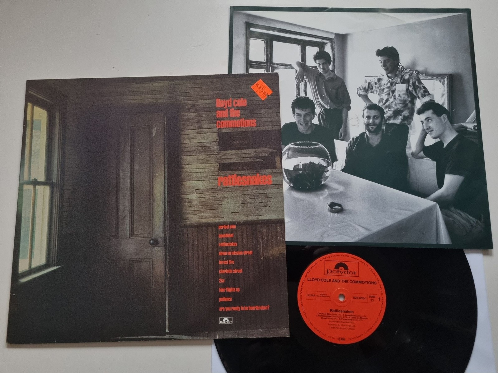 Lloyd Cole And The Commotions - Rattlesnakes Vinyl LP Germany