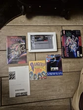 Super R-Type SNES Game Complete in Box with Manual Cart