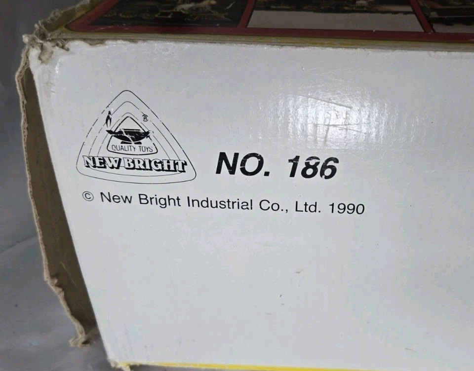 Nuevo juego de tren vintage Bright The Gold Rush Denver Express - 1990 - sin control remoto Foto 3 de 4