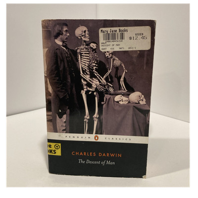 The Descent of Man by Charles Darwin Paperback Penguin Classics Human Evolution