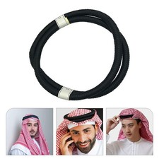 Men Arab Scarf Rope Muslim Wrap Headband Middle Eastern Traditional Headwear