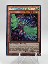 Radiant Typhoon Krosea | DOOD-EN015 | Secret Rare | Doom of Dimensions | 1st Ed