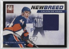 2011-12 Panini Elite New Breed Materials Calvin de Haan #30 9cx