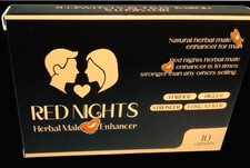 RED NIGHTS 400Mg MALE HERBAL SUPPLEMENT CAPSULES FOR MEN-UK