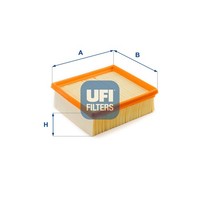 UFI Luftfilter 30.393.00 Filtereinsatz FüR GY Sedici Classic EY Fiat Suzuki SX4