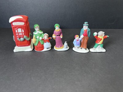 lemax christmas village figurines lot
