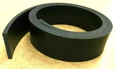 Neoprene Sheet Rubber Solid Strip 1/4"Thk x 4" W x 6-Foot L 60 Duro  