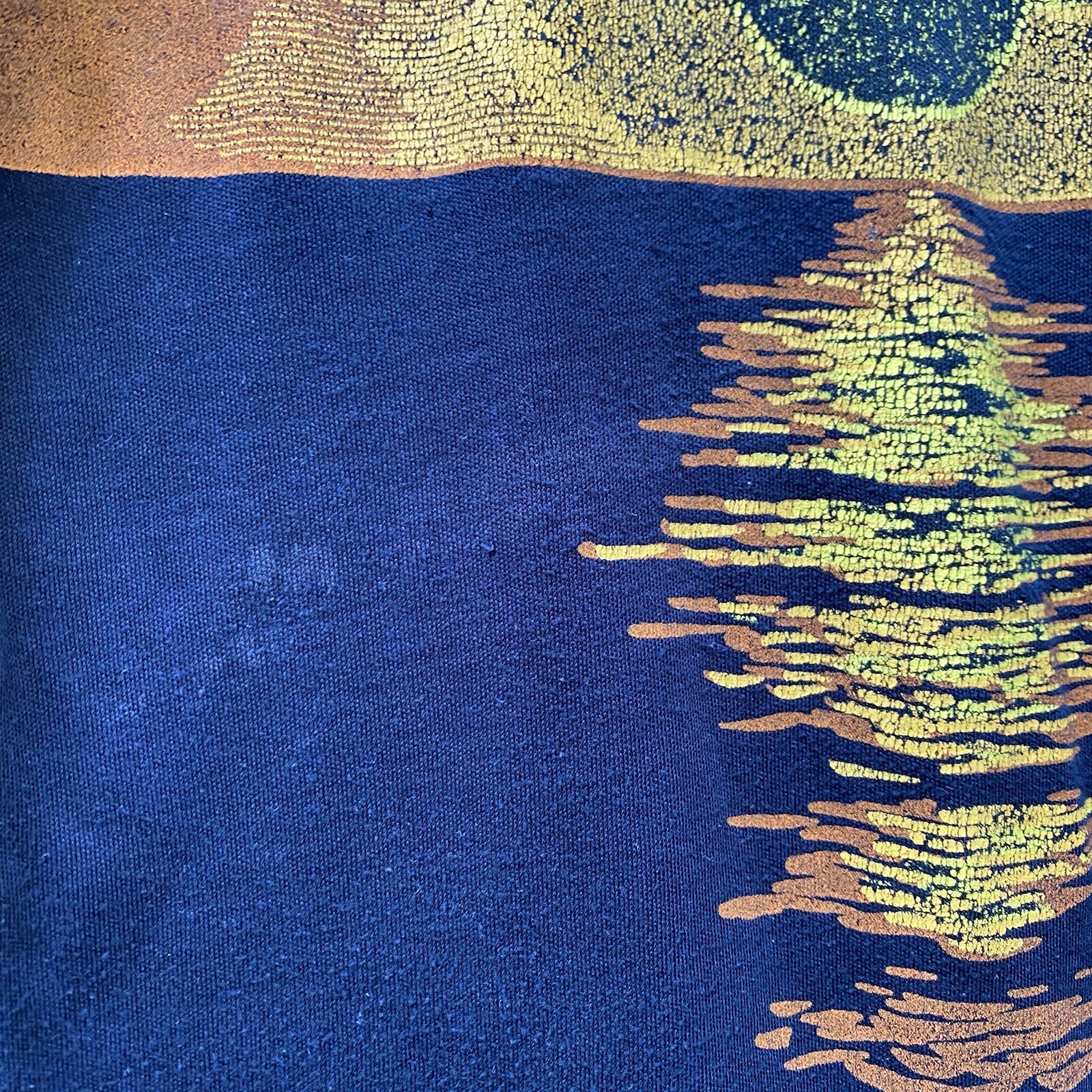 Vintage 70s Manila Bay Wrap Around Print T Shirt Phil… Gem