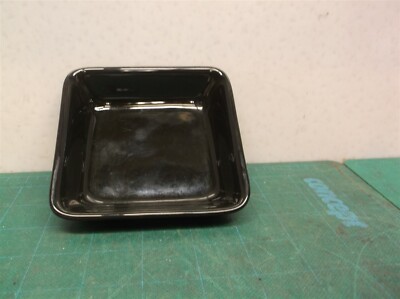 dudson black square 4 1/4 inch dish | eBay