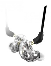 Stagg Twin Driver In Ear Stage Monitor, Transparent